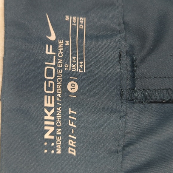 NWOT Nike Flex Dry Golf/Tennis Skort Shades of Green Size 10 - Picture 5 of 5